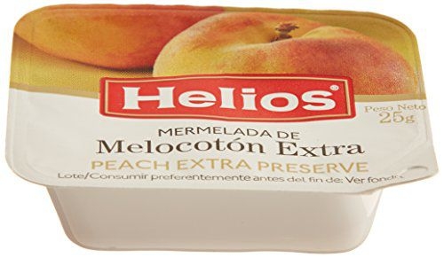 MERMELADA MELOCOTON HELIOS 80P*25GR.